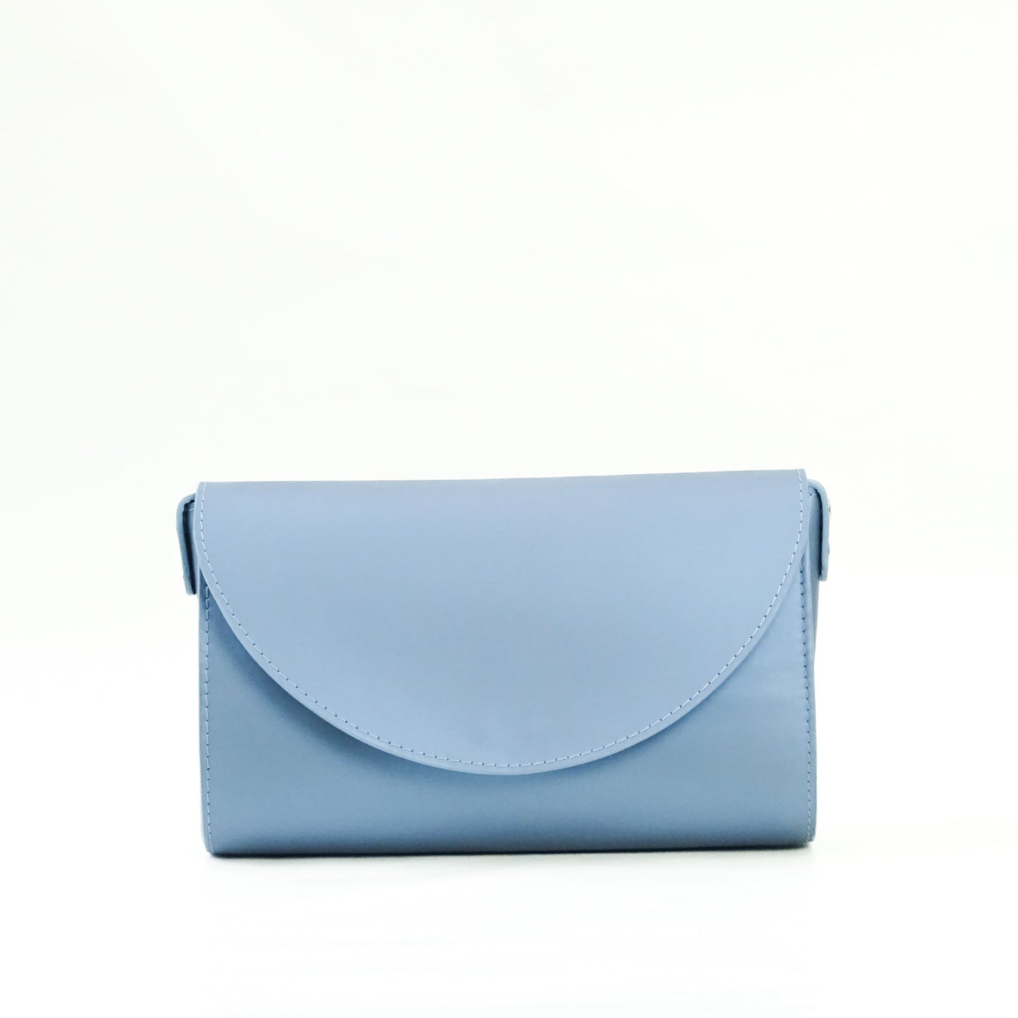 Crossbody NIEUWE COLLECTIE - lichtblauw zacht metallic