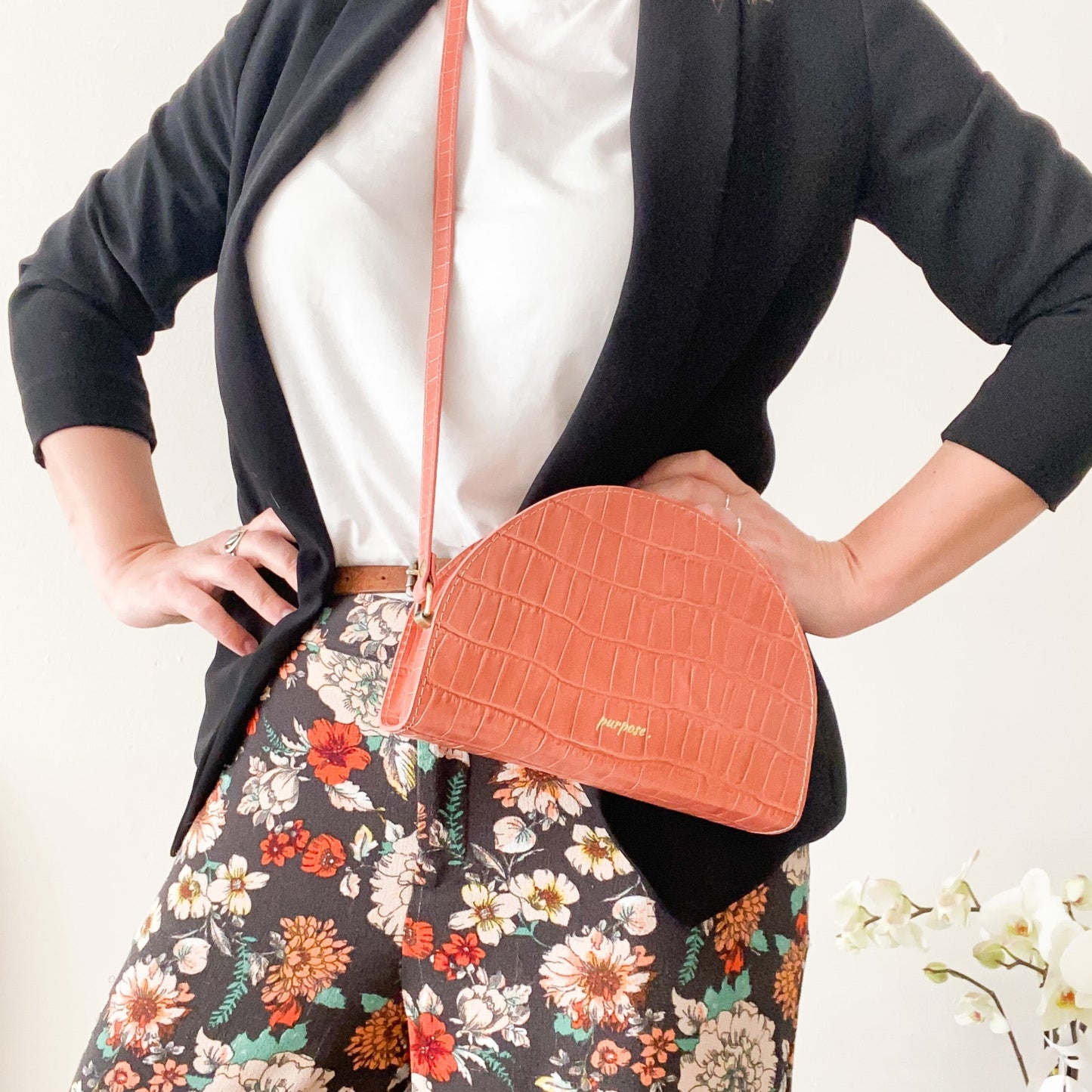 Half moon bag - small
