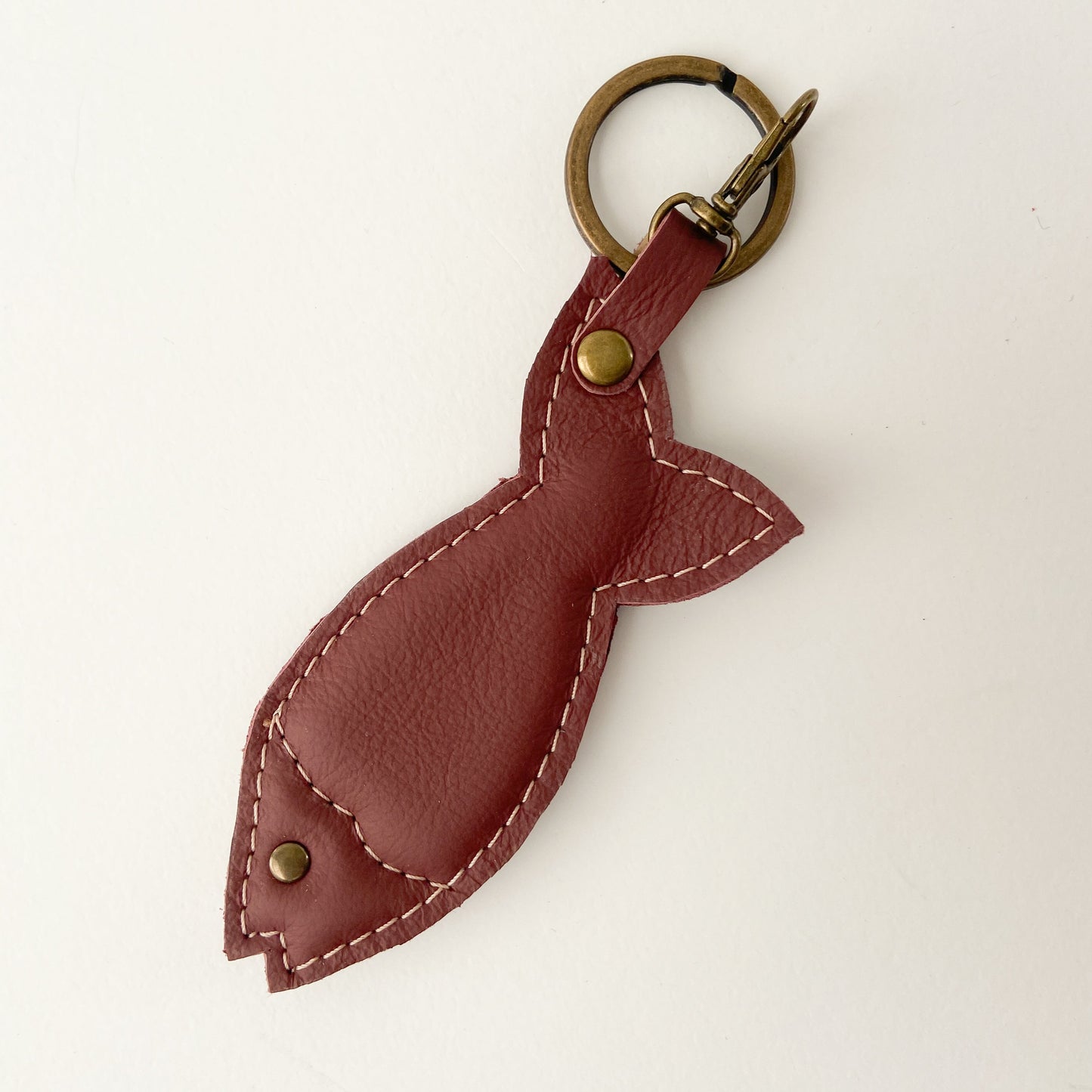 Bag charm - met ring en musketon