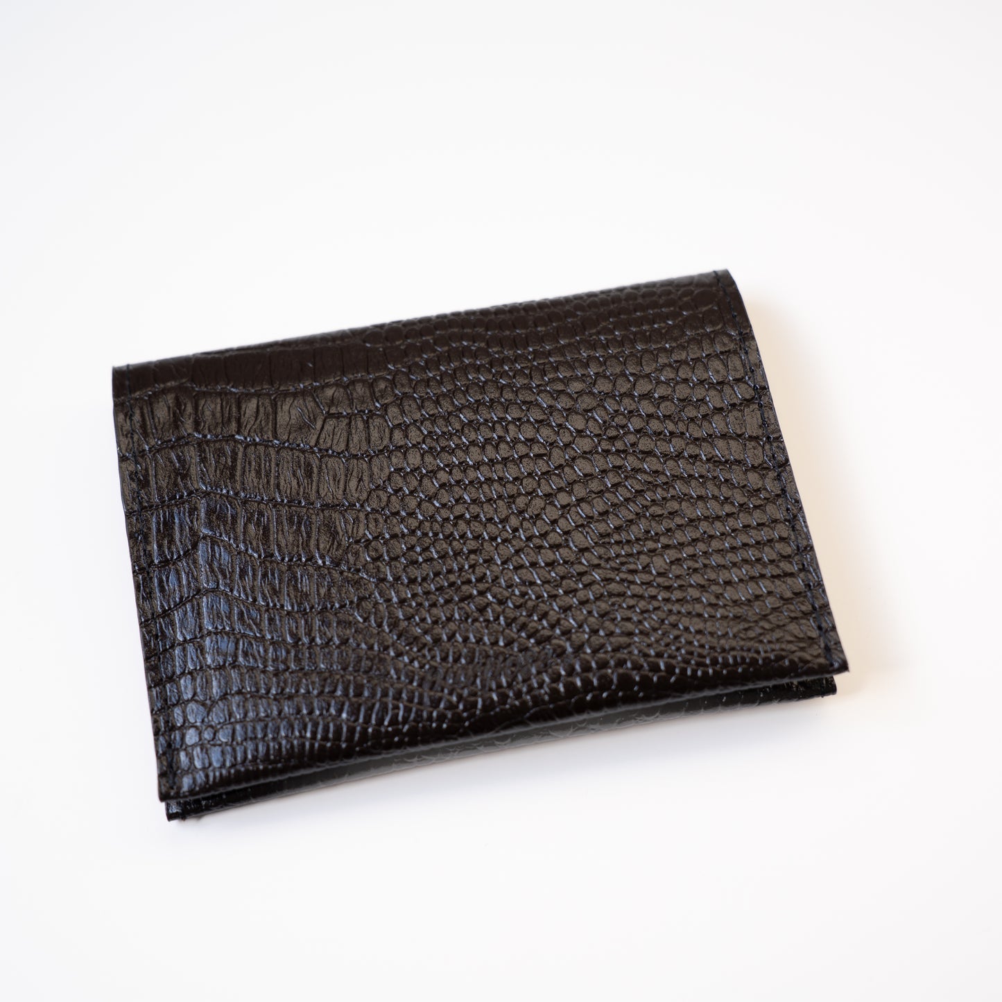 Paspoorthoes in bruin leer
