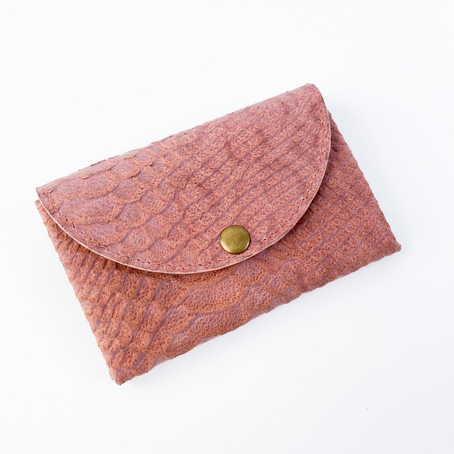 Portefeuille in roze - leer