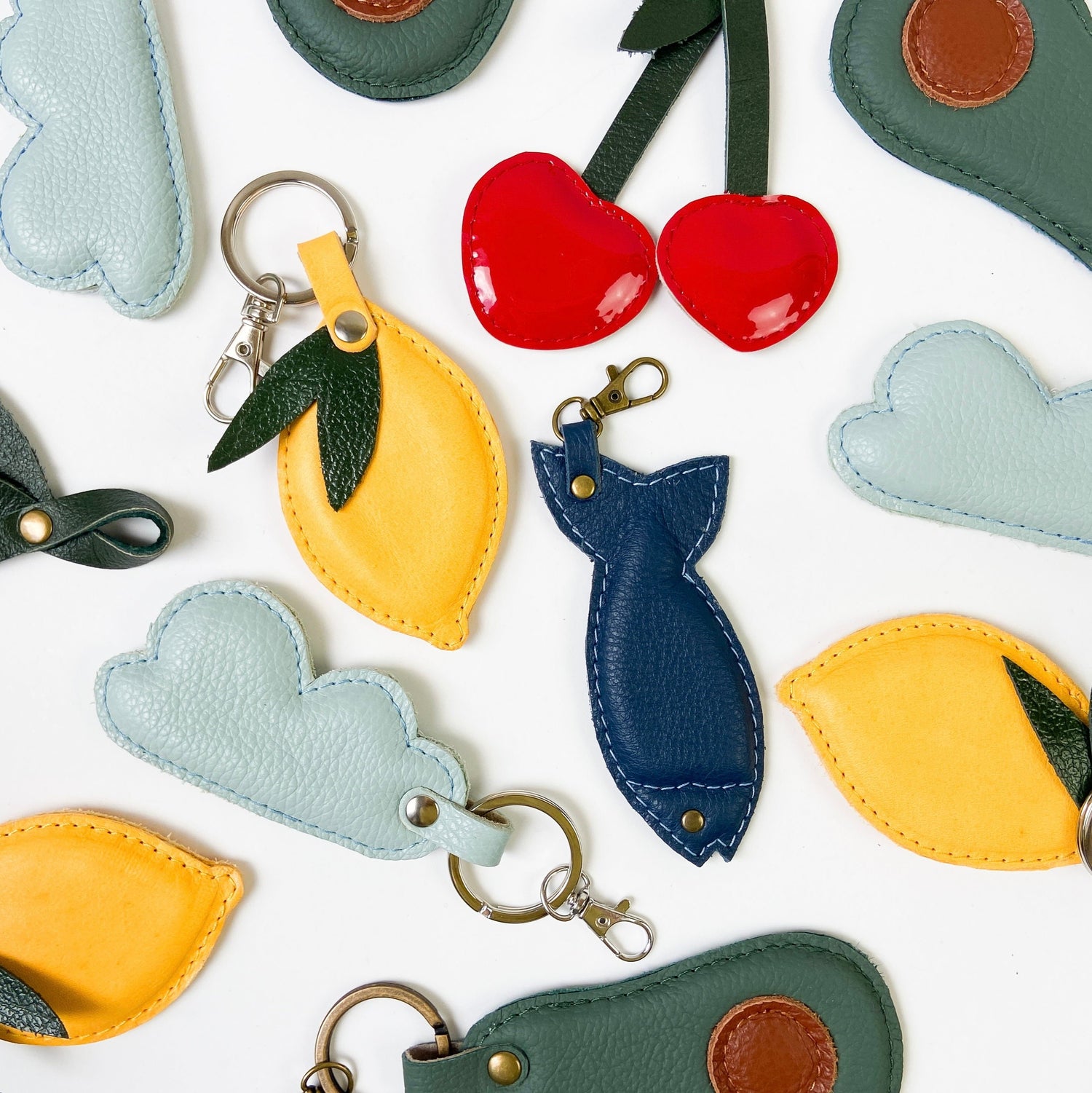 Bag charm fruit