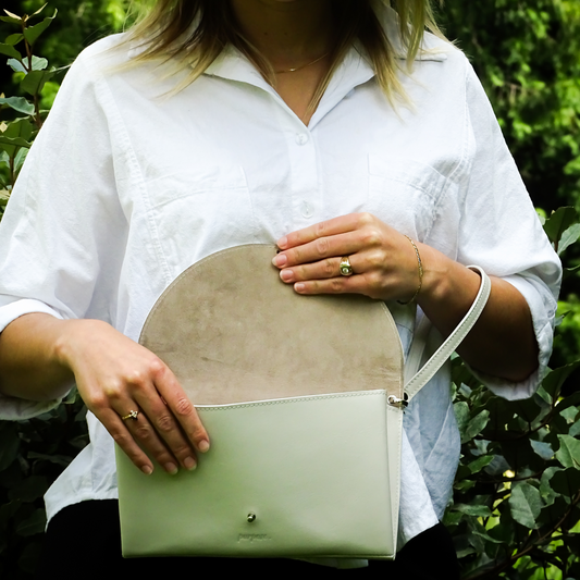 Party clutch - beige