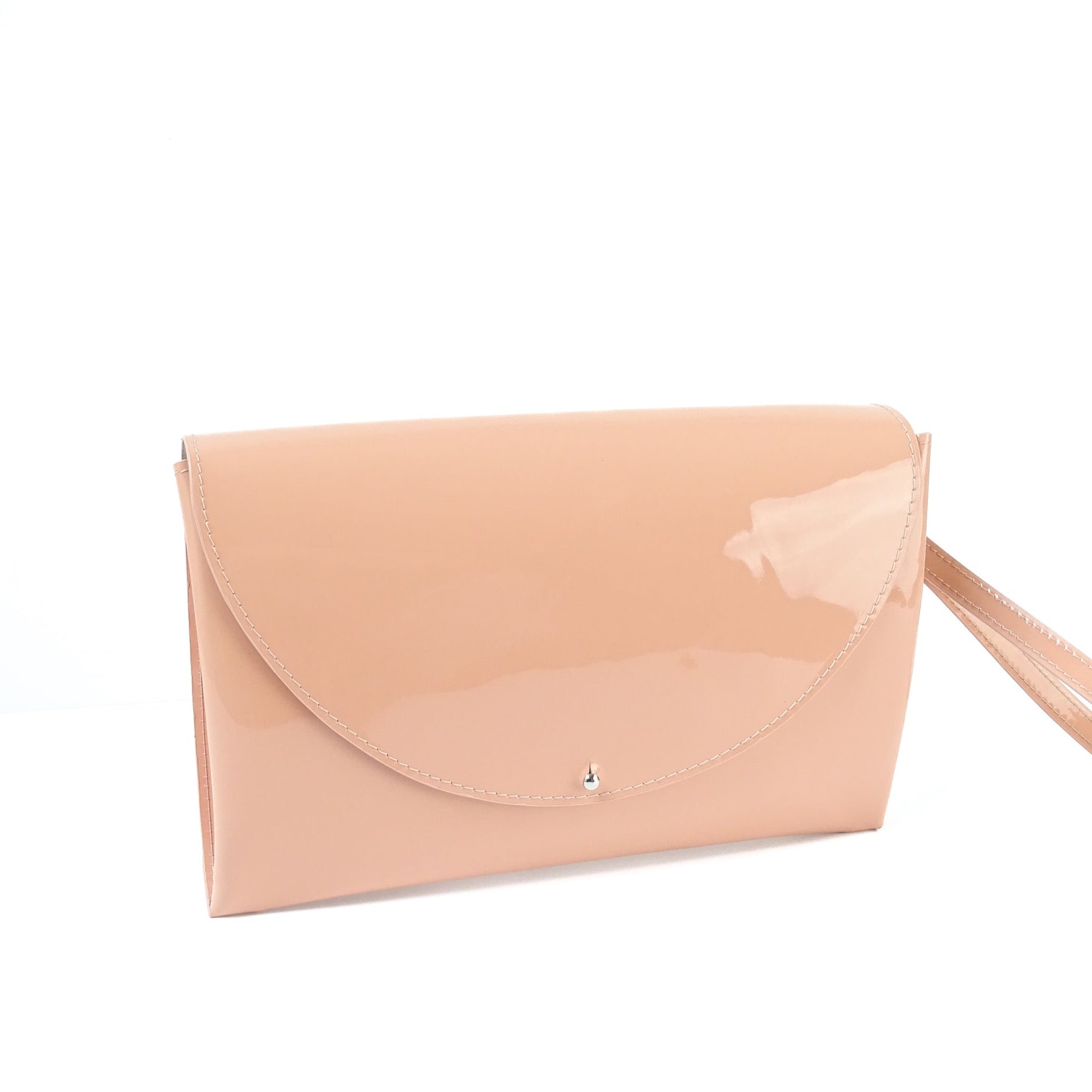 clutch roze laqué