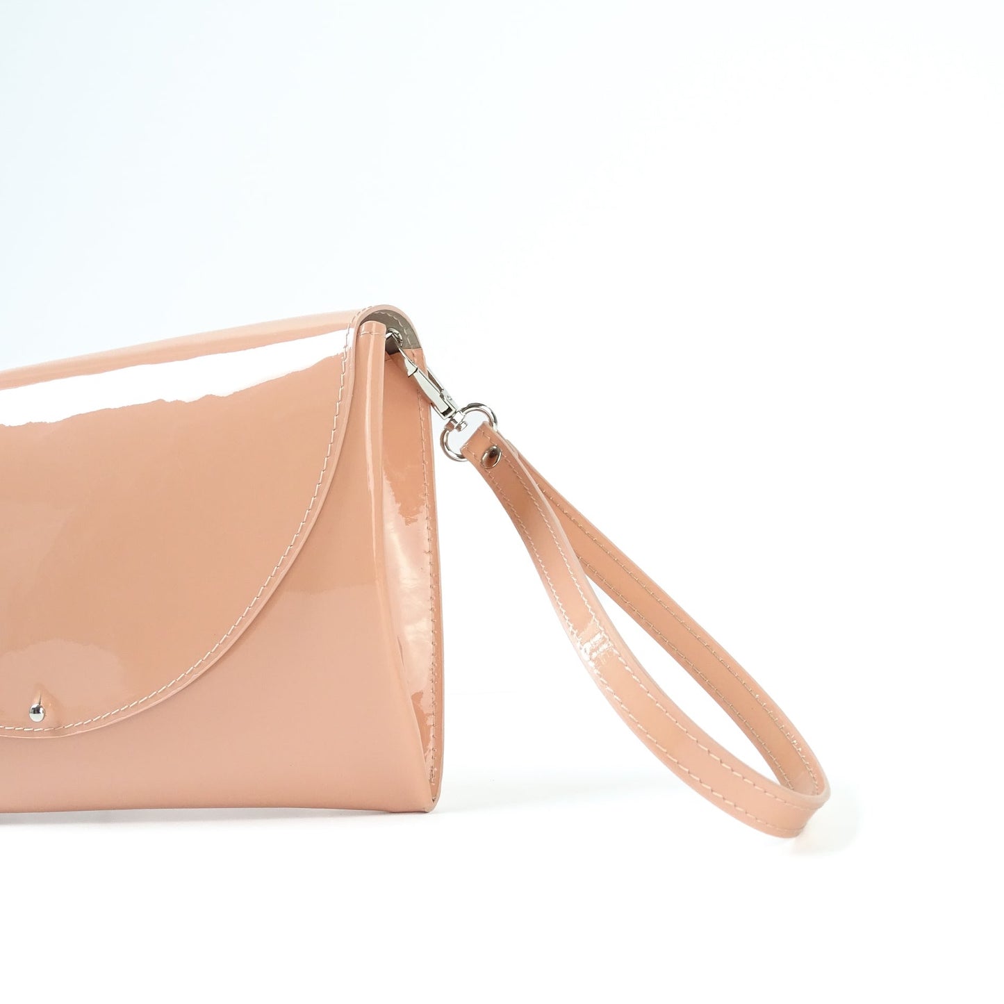 Party clutch - NIEUWE COLLECTIE - rose laqué